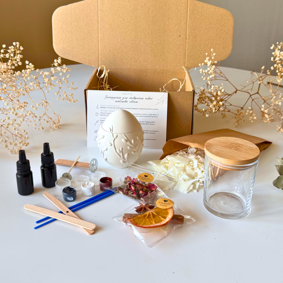 Пасхальный набор для создания свечи 