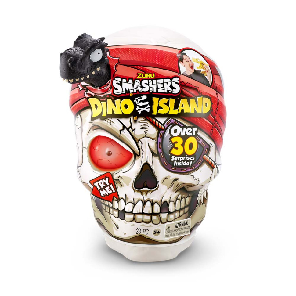 Дитяча іграшка Ті-Рекс Dino Island Smashers 7488A у наборі з аксесуарами
