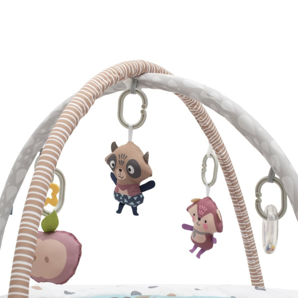 Коврик развивающий Forest Baby Mix 53099BM с погремушками
