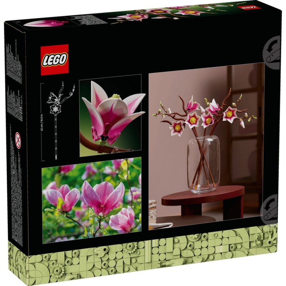 Конструктор Botanicals Ветви магнолии LEGO 11510, 435 деталей
