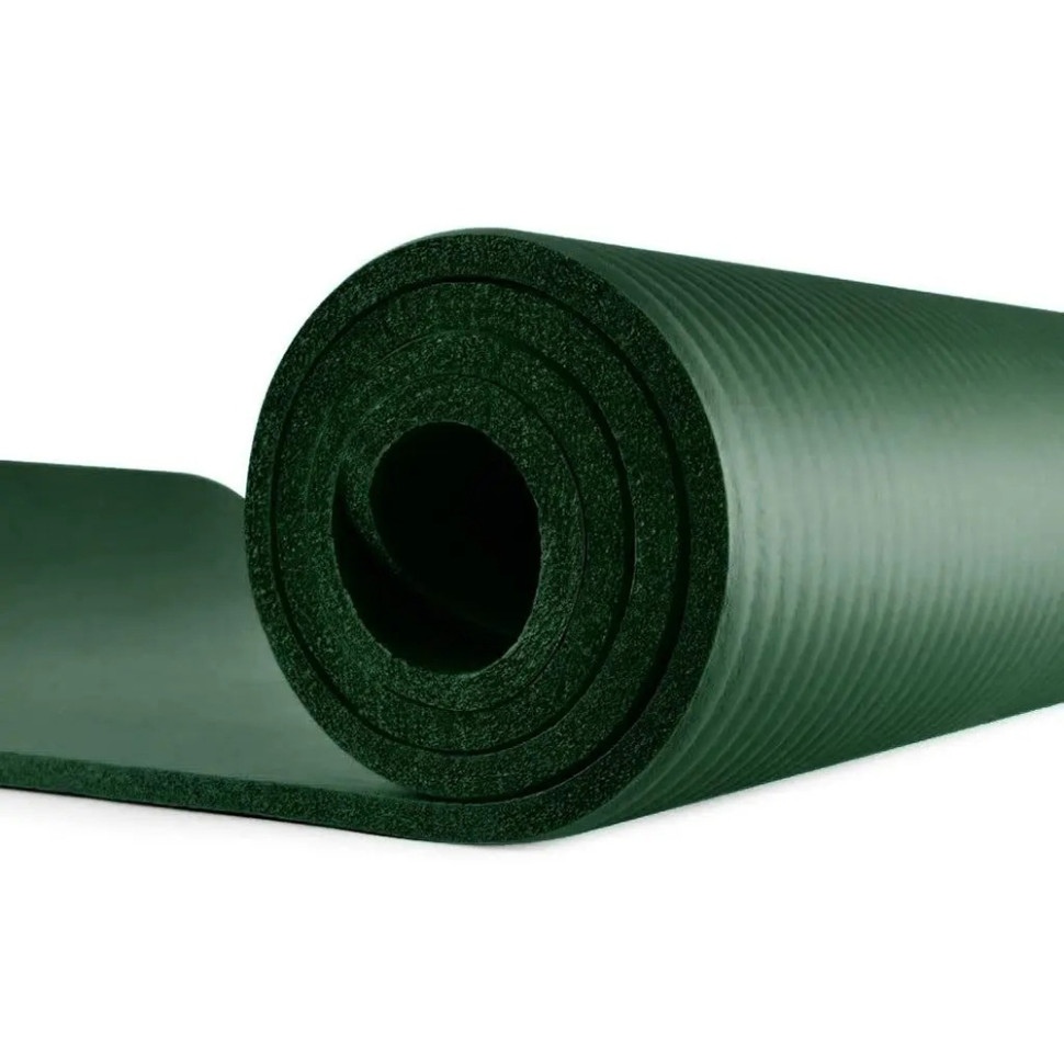 Коврик для йоги и фитнеса PowerPlay NBR PERFORMANCE MAT PP_4151_Green, (183x61x1.5 см), Зеленый