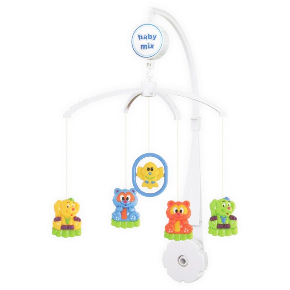 Мобиль для кроватки Зверюшки Baby Mix SK/21300 механический 