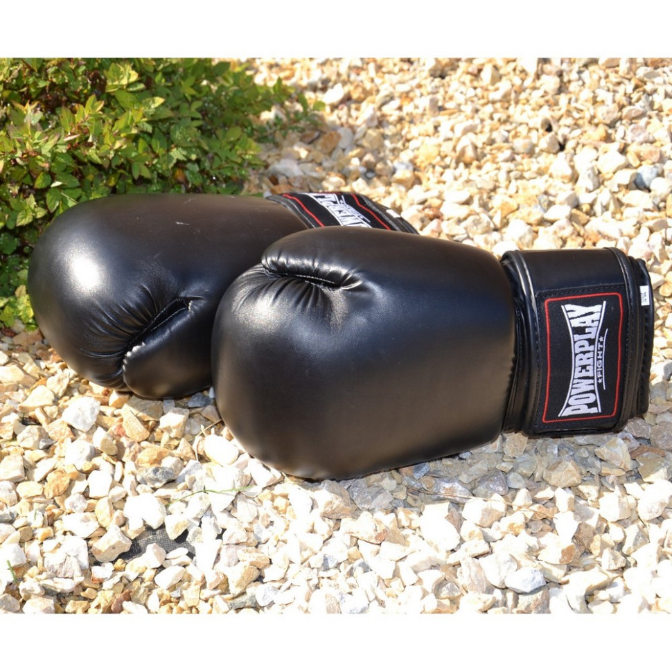 Боксерські рукавиці 3004 Classic PowerPlay PP_3004_8oz_Black, розмір 8 унцій