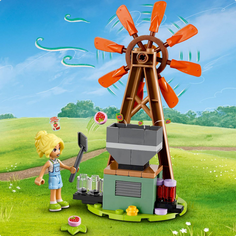 Конструктор Приют для сельскохозяйственных животных LEGO Friends 42617, 489 деталей 