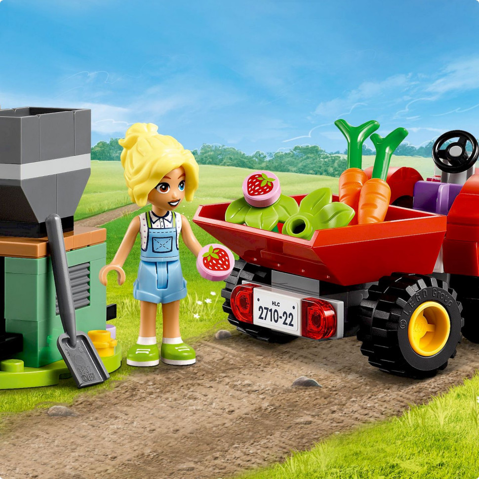 Конструктор Приют для сельскохозяйственных животных LEGO Friends 42617, 489 деталей 