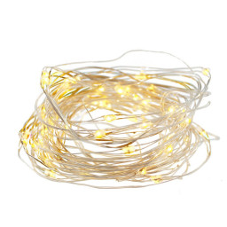 Гирлянда-струна Chomik 5900779802650, 6,2 м, 60 LED теплый белый Гирлянда-струна Chomik 5900779802650, 6,2 м, 60 LED теплый белый