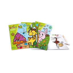 Розмальовка дитяча "Mini Kids Море" Crayola 25-1480-1, 16 сторінок