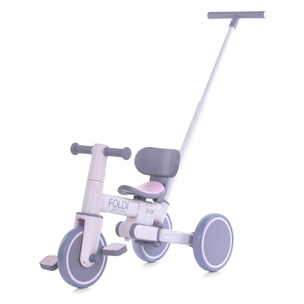 Дитячий триколісний велосипед 3 в 1 FOLDI El Camino ME 1202 Lavender