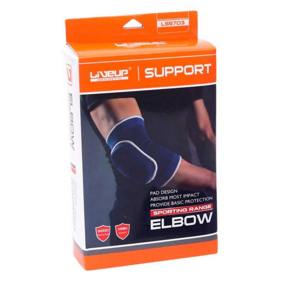 Захист ліктя амортизуючий Elbow support LiveUp LS5703-XL, розмір L/XL