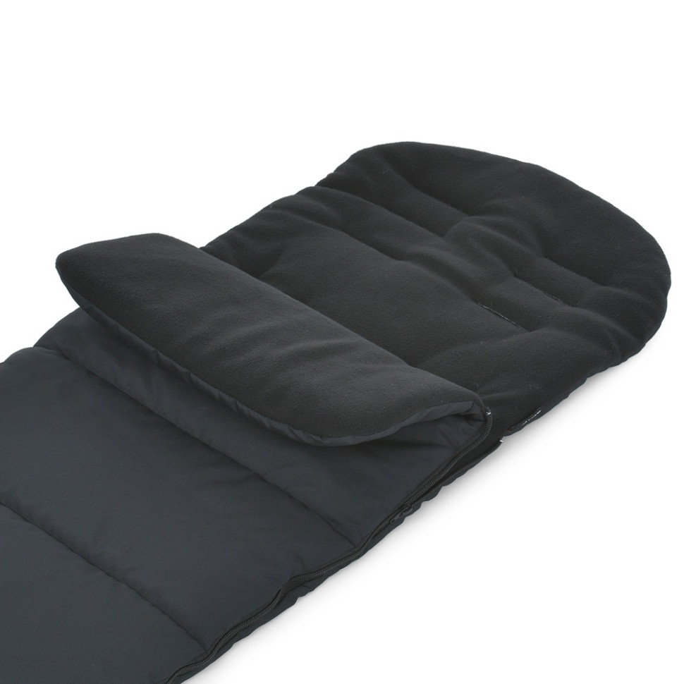 Конверт у коляску El Camino ME 1130 Footmuff Basic Black 96 х 43 см, застібки-блискавки
