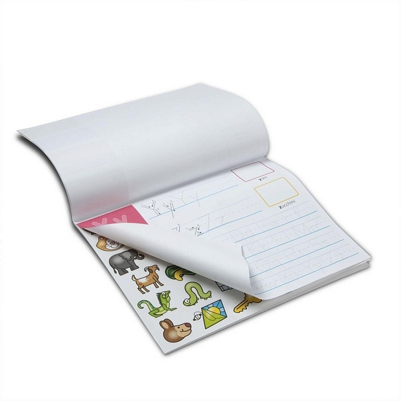 Альбом розвиваючих розмальовок з наліпками