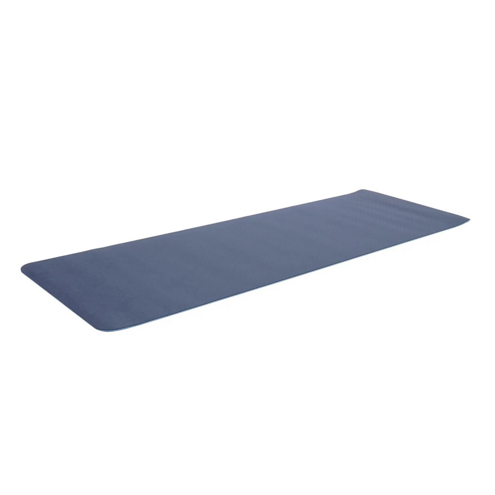 Коврик (мат) спортивный для йоги и фитнеса SportVida SV-EZ0058 TPE 183 x 61 x 0.6 см, Blue/Sky Blue