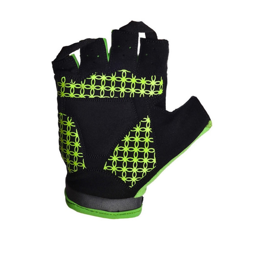 Велоперчатки женские PowerPlay 5284B_XS_Green, XS