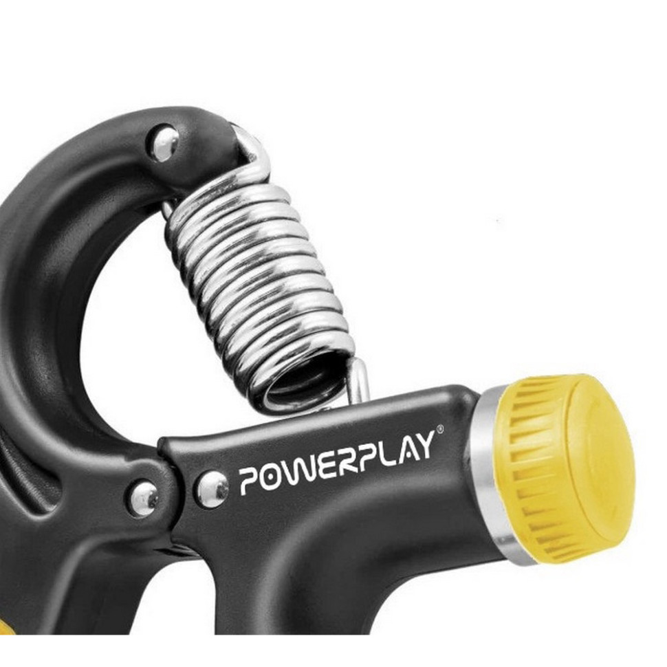 Эспандер кистевой с регулируемой нагрузкой Strength Grip PowerPlay PP_4323_Bl/Yellow 10-40 кг