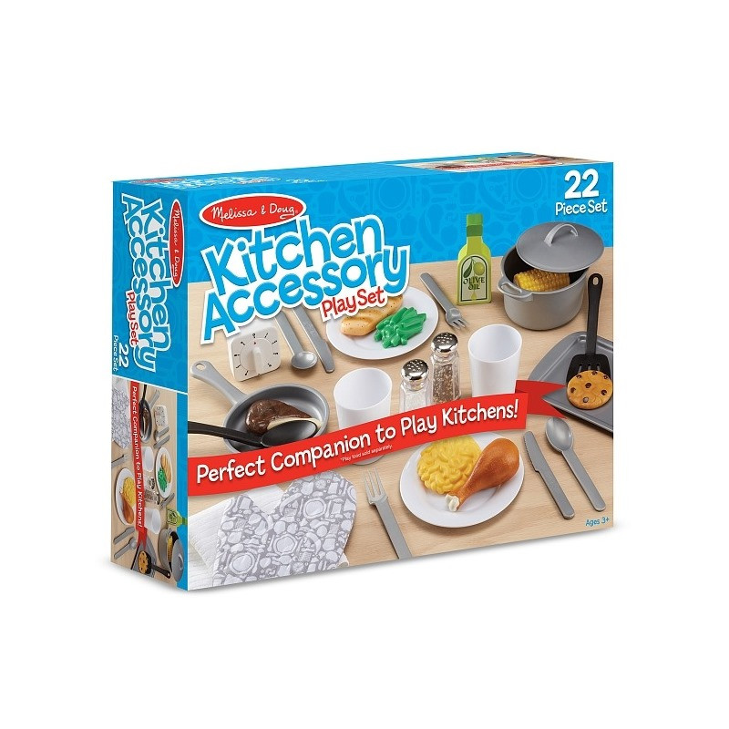 Детский набор кухонных принадлежностей Melissa&Doug MD19304, 22 предмета