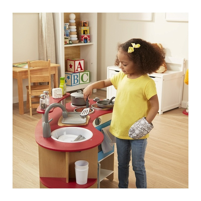 Детский набор кухонных принадлежностей Melissa&Doug MD19304, 22 предмета