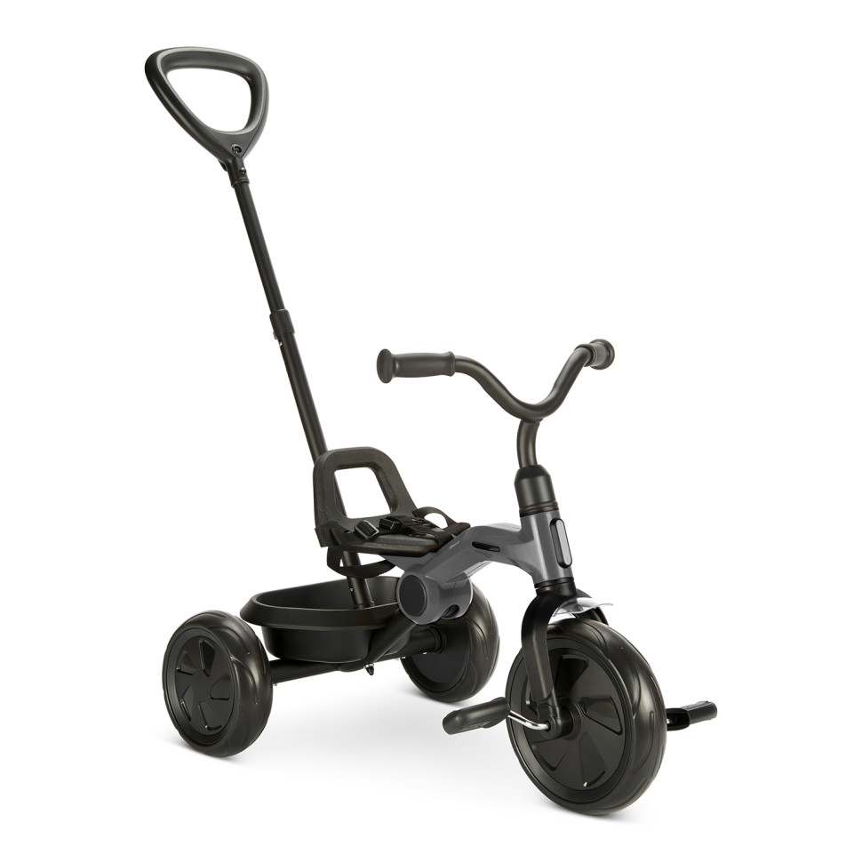 Велосипед трехколесный детский Qplay T190-2Ant+Grey с родительской ручкой