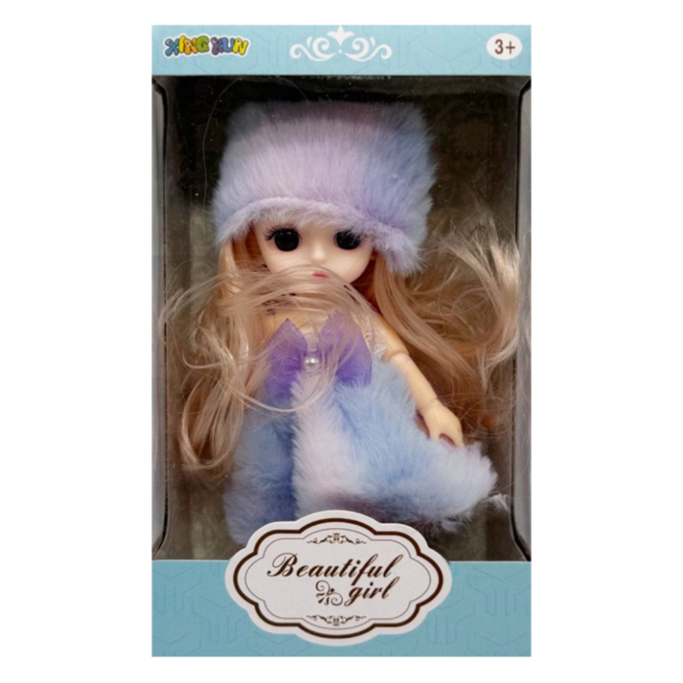 Детская игровая кукла Bambi 1361-1 шарнирная, размер 15 см