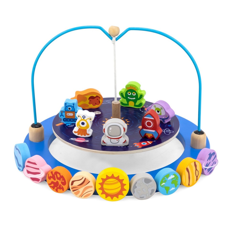 Деревянная развивающая игрушка Космос Viga Toys 44580 игра-баланс