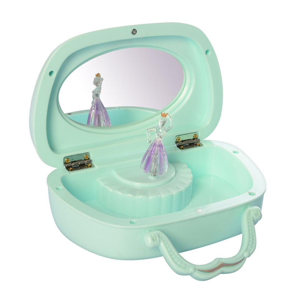 Музична скринька Сумочка Bambi 9220(Turquoise) дзеркало, механічна