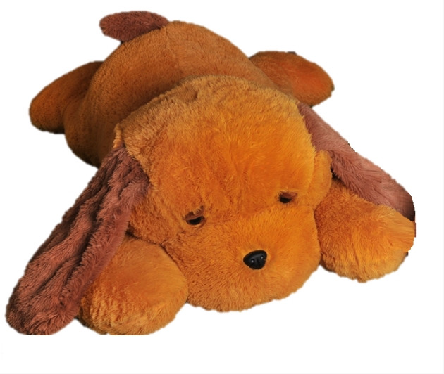Мягкая игрушка Alina Toys собака Тузик 90 см медовый 5784669ALN