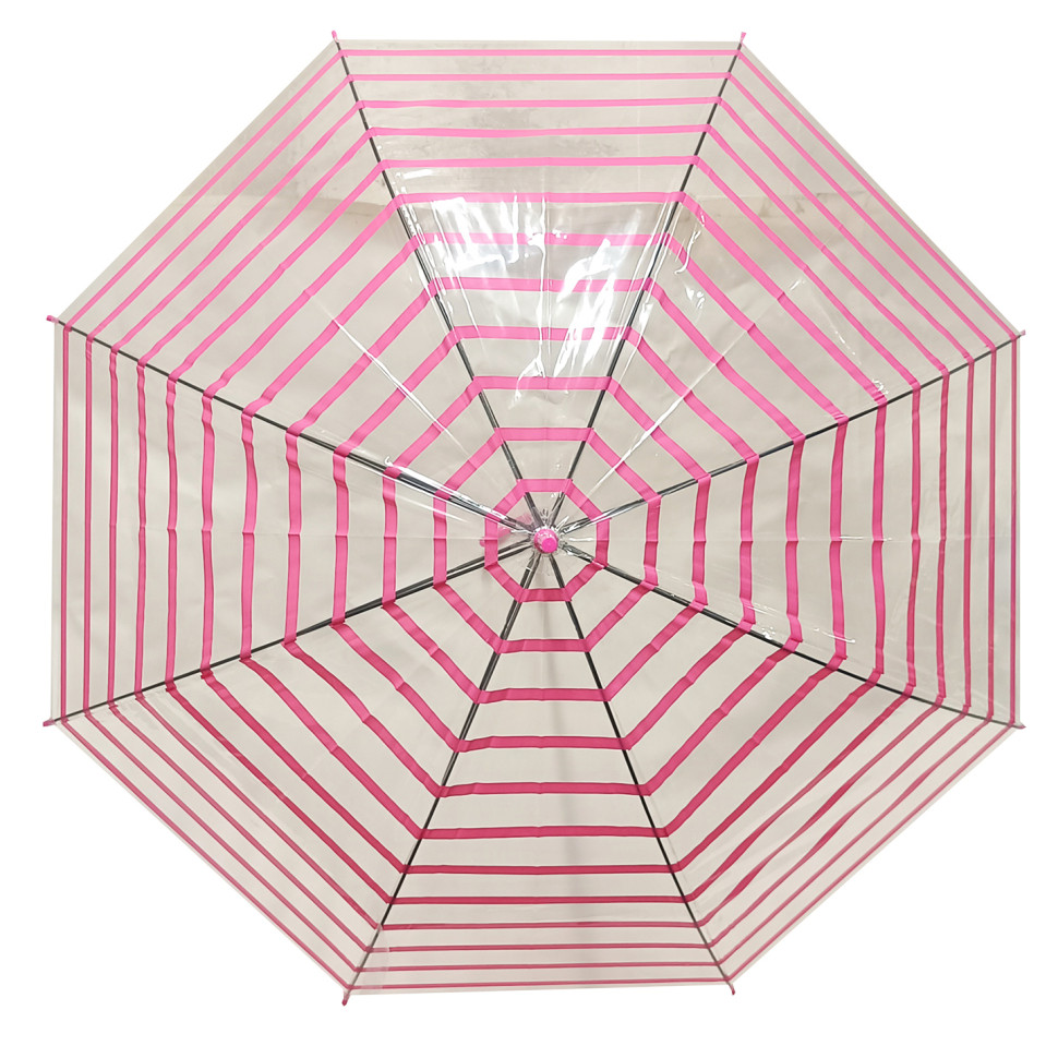 Зонтик детский Bambi MK 3624(Pink) длина 72 см, трость 65 см
