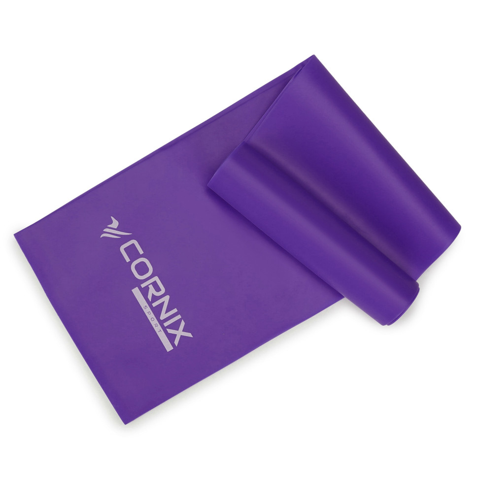 Стрічка-еспандер для спорту та реабілітації Flat Band Cornix XR-0247, 200 х 15 см 4 кг