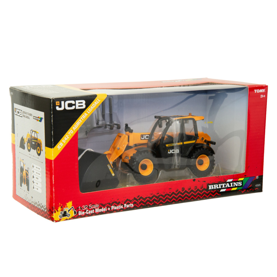 Модель Трактор JCB 542-70 Britains 43325B масштаб 1:32