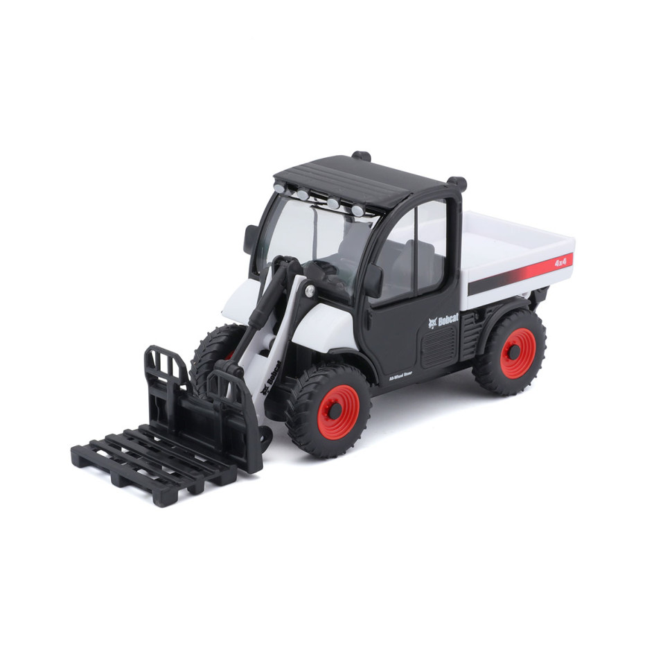 Детская автомодель Погрузчик Bobcat Toolcat 5600 Bburago 18-31806, 10 см