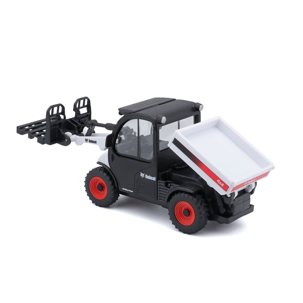 Детская автомодель Погрузчик Bobcat Toolcat 5600 Bburago 18-31806, 10 см