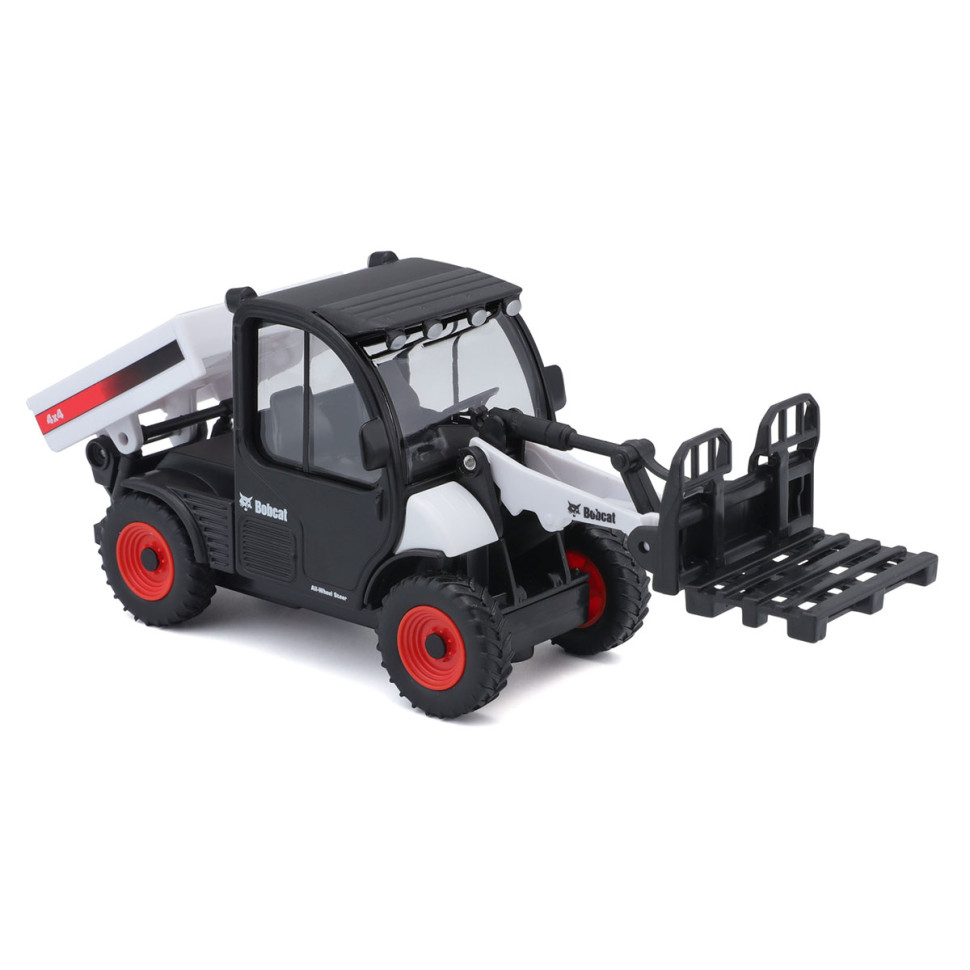 Детская автомодель Погрузчик Bobcat Toolcat 5600 Bburago 18-31806, 10 см
