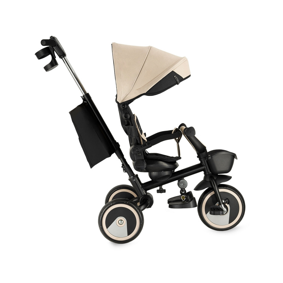 Триколісний велосипед IVI MoMi ROTR00013 beige, сумка, підсклянник, до 25 кг