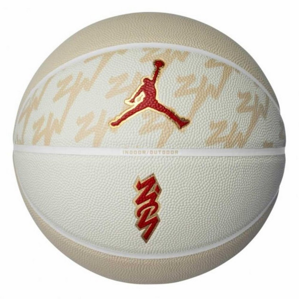 Мяч баскетбольный JORDAN ALL COURT 8P Z WILLIAMSON DEFLATED Nike J.100.4141.720.07 № 7