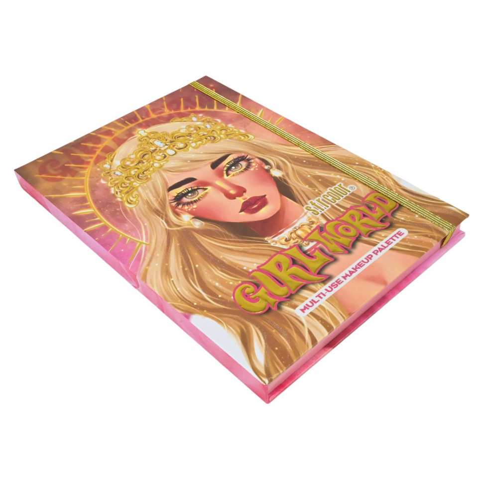 Дитячий набір косметики Країна Іграшок CN-0133, 64 кольори, тіні для повік, рум'яна