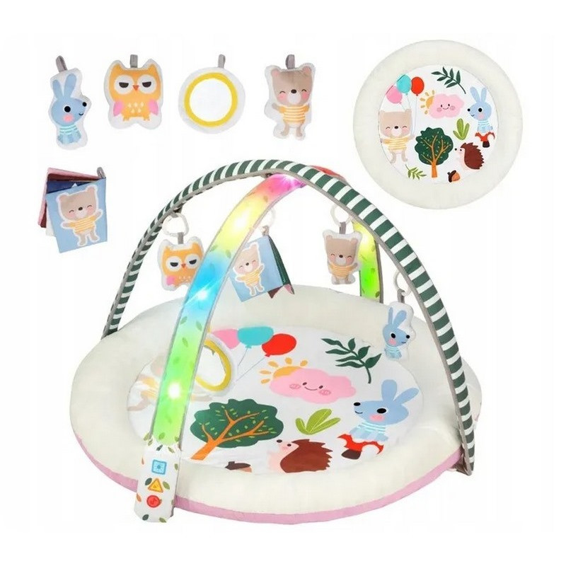 Развивающий коврик Qkids Park MAED00007 с музыкой и светом