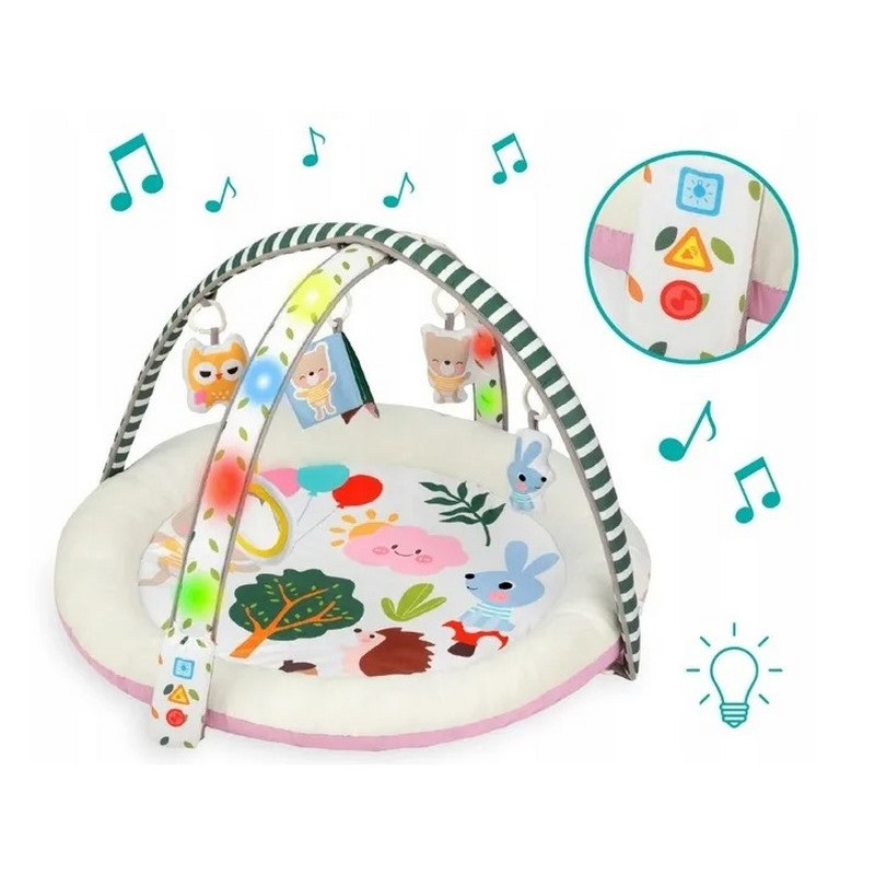 Развивающий коврик Qkids Park MAED00007 с музыкой и светом