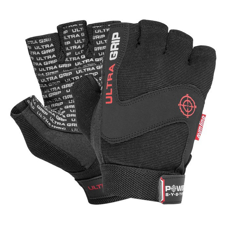 Перчатки для фитнеса Ultra Grip Power System PS-2400_2XL_Black, Black XXL