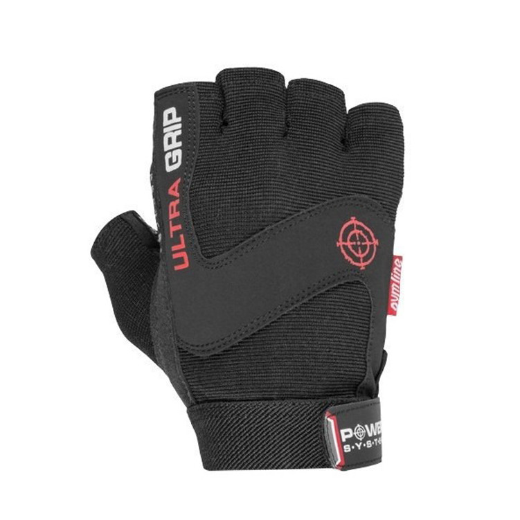 Перчатки для фитнеса Ultra Grip Power System PS-2400_2XL_Black, Black XXL