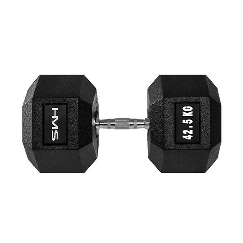 Гантель шестигранна HEX PRO HMS 5907695518214, 42,5 кг