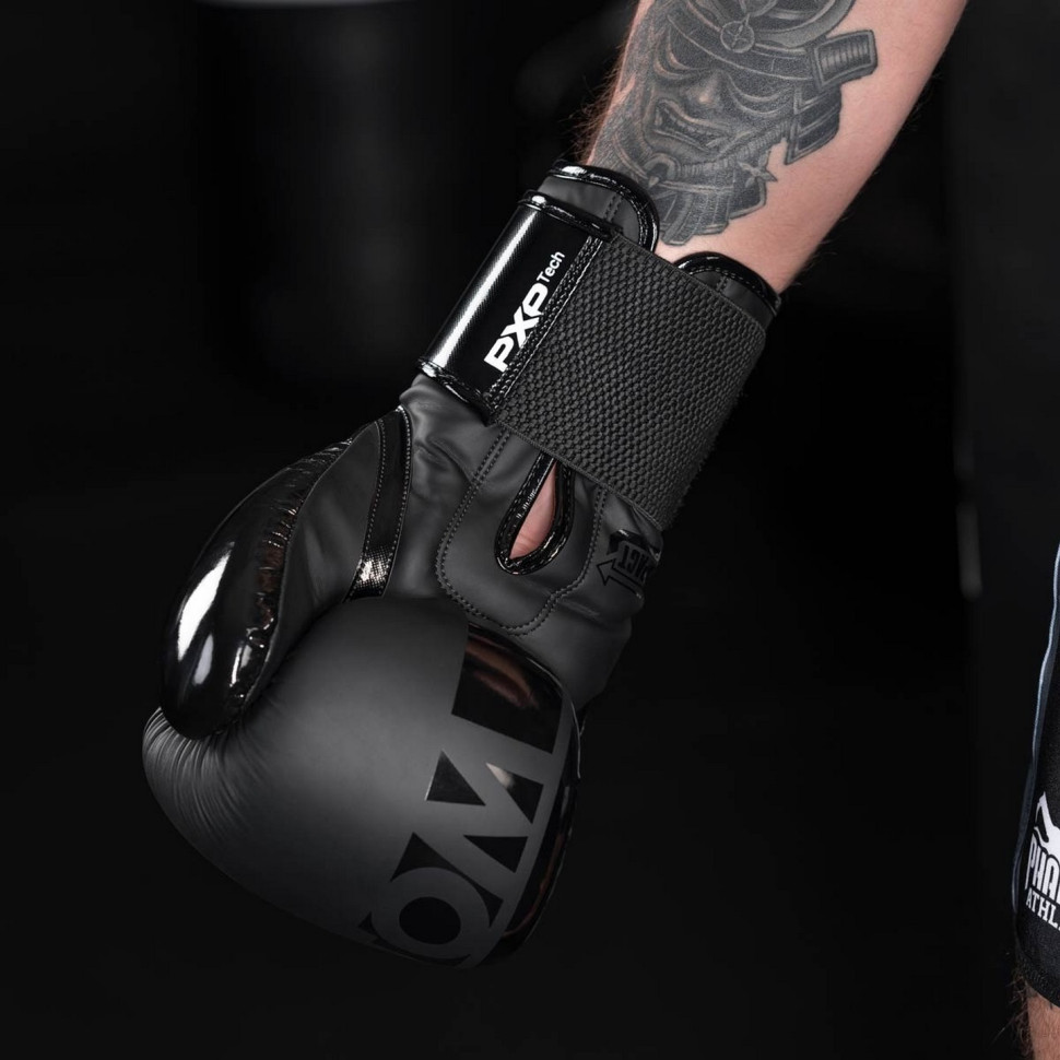 Боксерські рукавиці APEX Speed Phantom PHBG2024-16 Black 16 oz