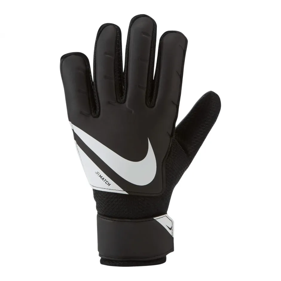 Вратарские перчатки NK GK MATCH JR-HO23 Nike FJ4864-011-8 черный, белый, 21,6 см