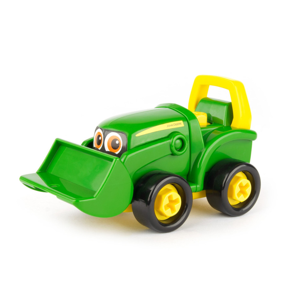 Ігровий набір-конструктор John Deere Kids 47210 Трактор із ковшем і причепом