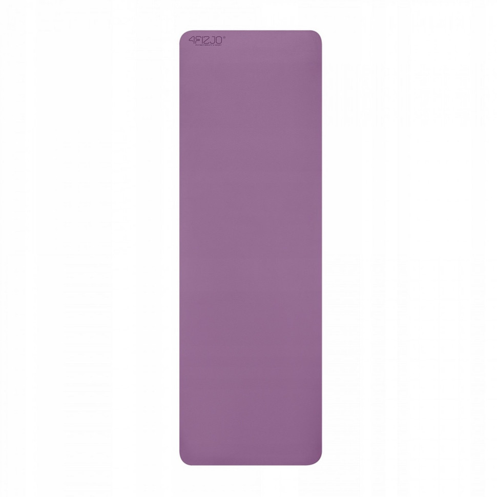 Килимок для йоги та фітнесу 4FIZJO 4FJ0388 TPE 180 x 60 x 0.6 см, Violet/Pink