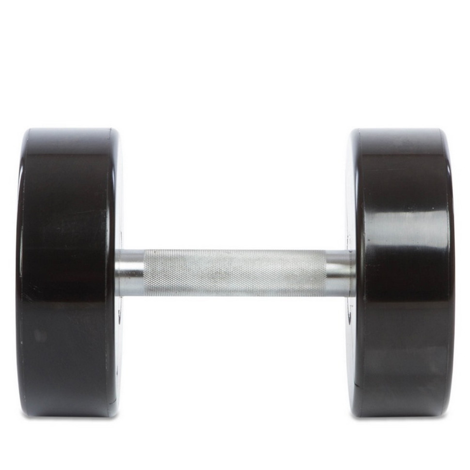 Гантель цельная профессиональная LIFE FITNESS Gemini Sport GA-80081-22, 1 шт 22 кг