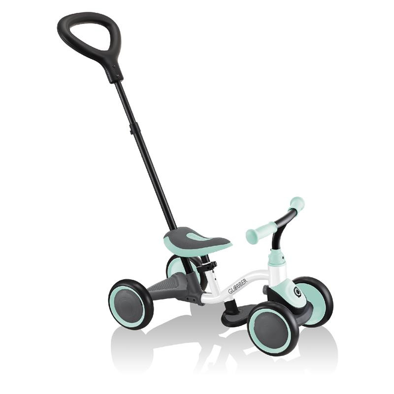 Біговел дитячий LEARNING BIKE 3в1 DELUXE GLOBBER 638-206 м'ятний, до 20кг