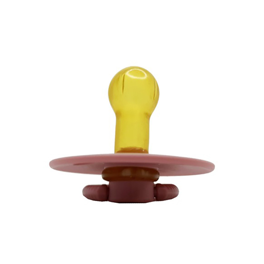 Дитяча пустушка латексна Mega Zayka MGZ-0527-9 кругла, від 12 міс