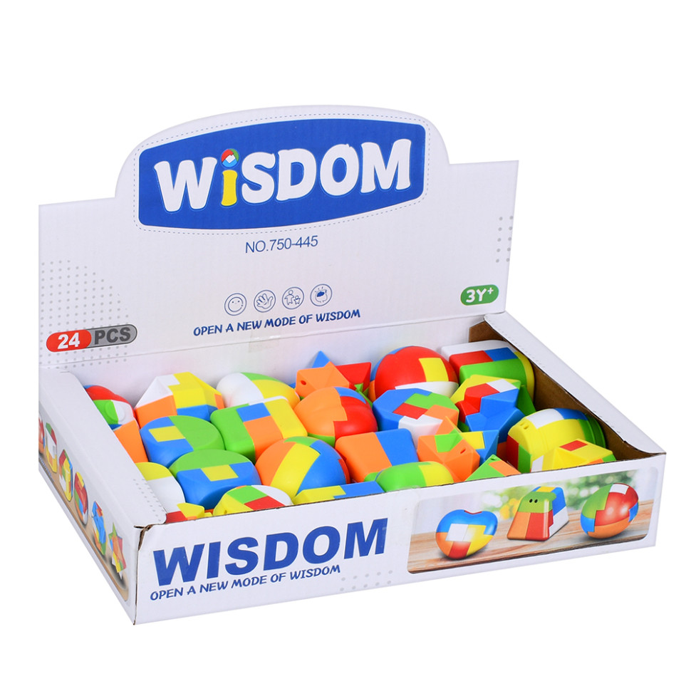 Розвиваюча гра-головоломка Bambi 750-445, 3 см, мікс видів