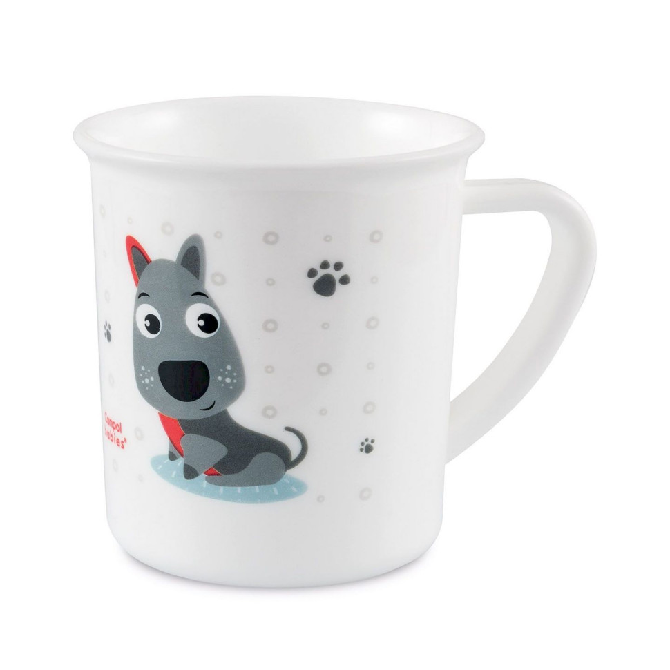 Дитячий набір посуду Cute Animals Canpol babies 4/401_blu 5 предметів