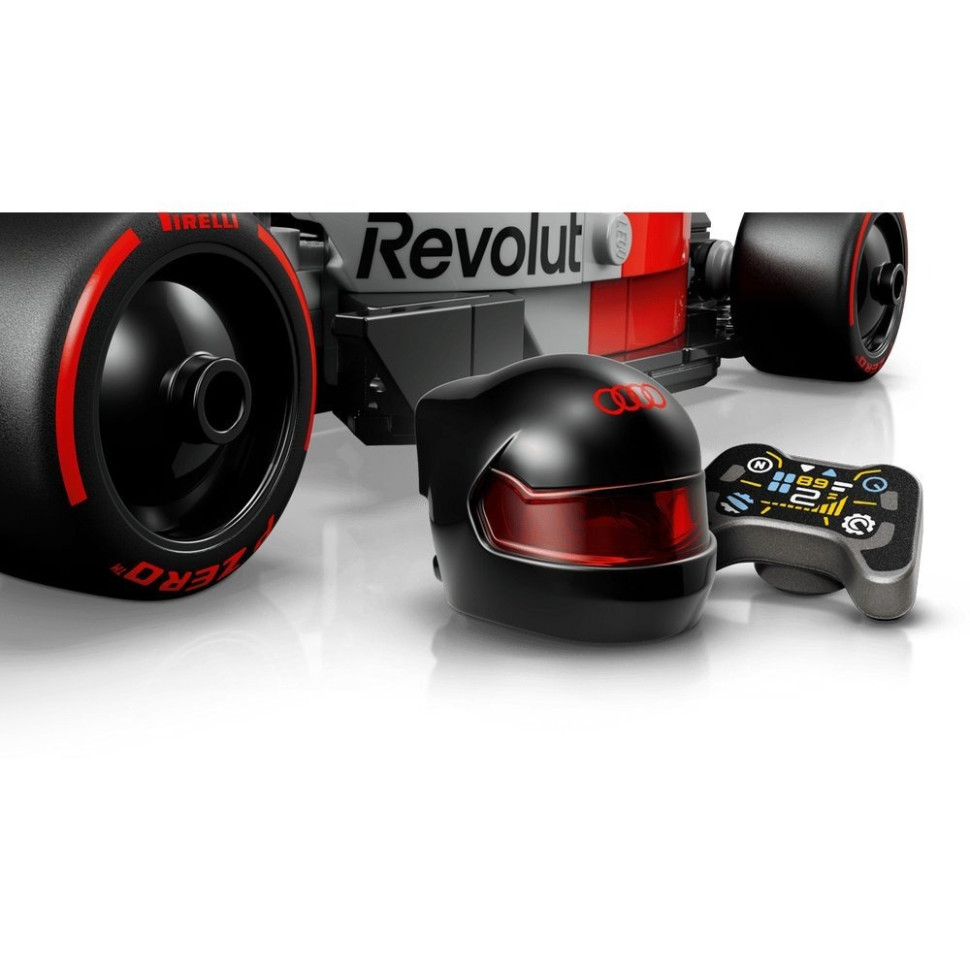 Конструктор Speed ​​Champions Гоночный автомобиль Audi Revolut F1® Team R26 LEGO 77259, 215 деталей