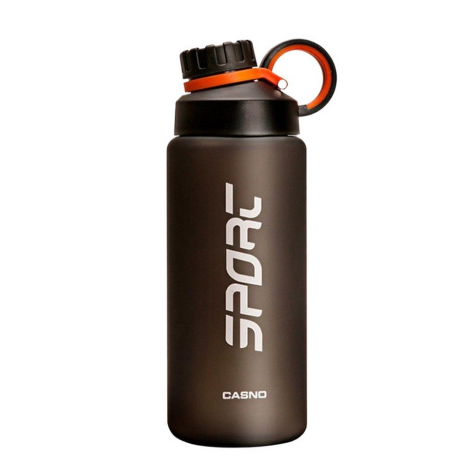 Пляшка для води KXN-1242 Casno KXN-1242_Black 800 мл, чорна